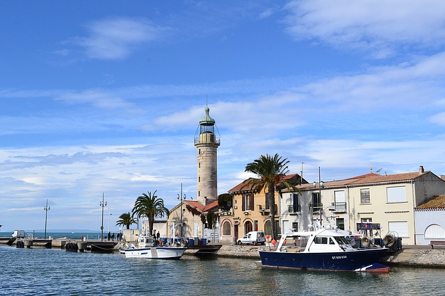 Port Camargue proche de notre camping près de Grau du Roi