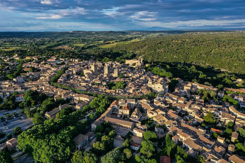 Uzès dans le Gard - Camping Gard les Amandiers