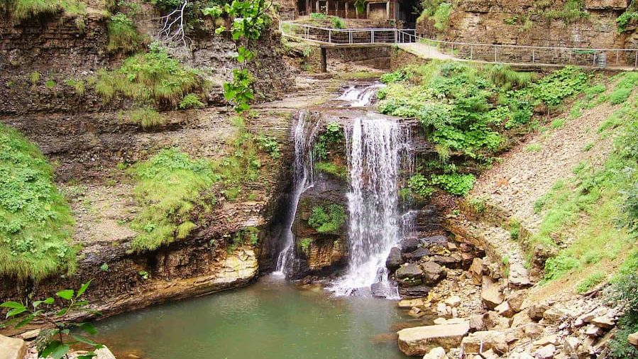 Cascade abime de Bramabiau - Camping les Amandiers Gard
